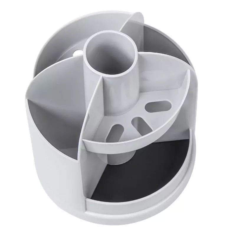 360˚ Degree Rotatable Desktop Pen Organizer, 3 Slots Spinning Pencil Pen Desk Organizers, Creative Pen Pencil Holder, Makeup Storage Container 360˚ Degree Rotatable Desktop Pen Organizer, 3 Slots Spinning Pencil Pen Desk Organizers, Creative Pen Pencil Holder, Makeup Storage Container